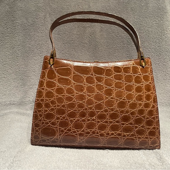 Genuine Alligator Purse by Bonwitt Teller - Picture 1 of 5